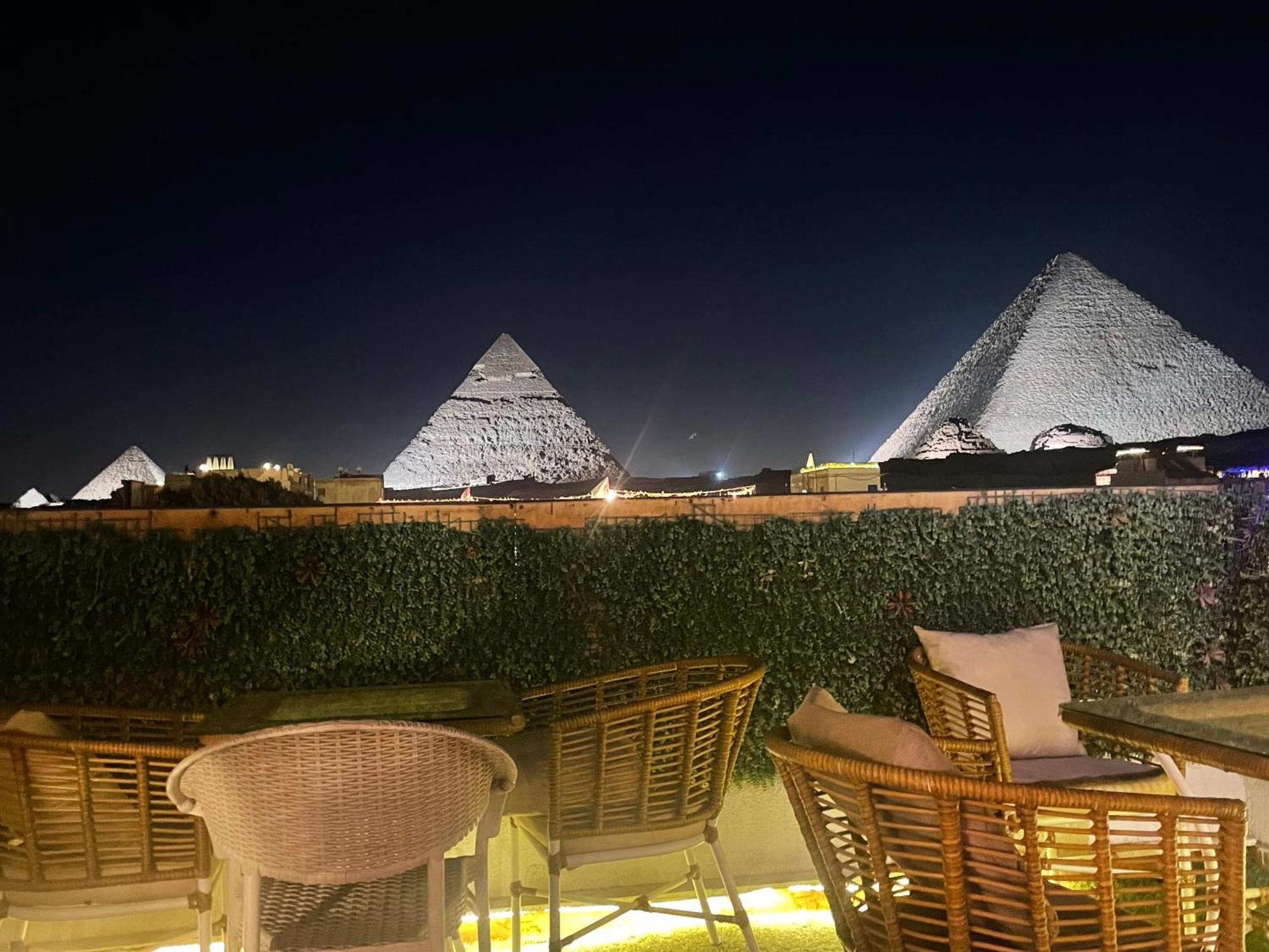 Cheops Pyramids Inn Kafret el-Gabal Екстериор снимка