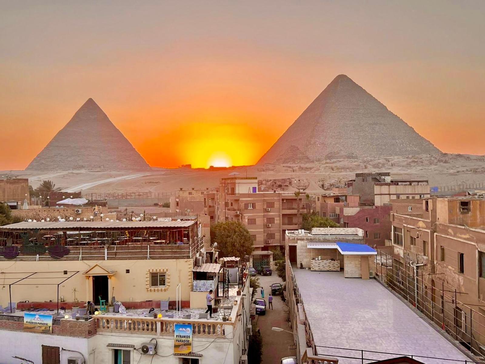 Cheops Pyramids Inn Kafret el-Gabal Екстериор снимка